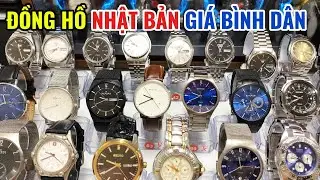 🎁 Livestream L&ocirc; 08-01 &ndash; Đồng Hồ Si Nhật Gi&aacute; Rẻ | Pin Quartz & Cơ Automatic
