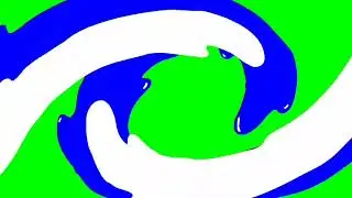 5 Liquid Transition green screen