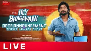 LIVE🔴:Hey Bhagawan Date Announcement & Teaser Launch Event Live | Suhas | Shivani Nagaram |Mahaa Max