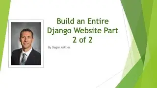 Django Website with Database Tutorial Part 2