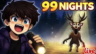🔴 99 Nights in the Forest | Roblox Horror Survival Gameplay LIVE