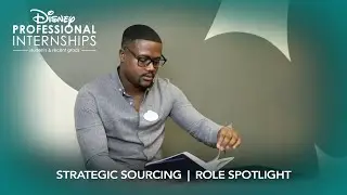 Strategic Sourcing | Disney Professional Internships Role