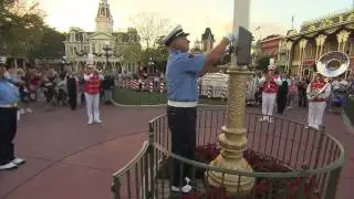 Flag Ceremony Magic Kingdom, Veterans Day 2009