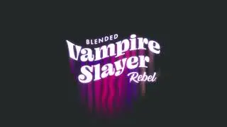 Spooky Season Requires Vampire Slayer Rebel Energy Drink