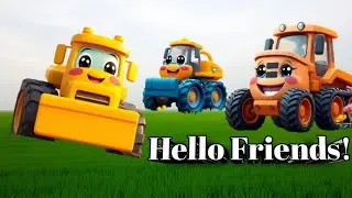 Let's Repair Construction Vehicles! | 🚧 Construction Fun | Kids Song 🎵 | Baby Bus - Jumpin Games