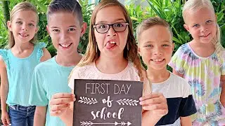 FIRST DAY OF SCHOOL!!!🎉