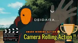 Camera Rolling Action Tobi 😂 #naruto