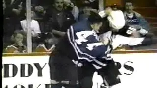 Doug Doull vs Eric Lavigne IHL Apr 8/00