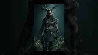 The Antlered King &ndash; Dark Fantasy Character Art | AI Fantasy Fan Art
