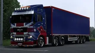 1472 / ETS 2 V1.49 / MAN TGX / Таллин (EST) - Белосток (PL).