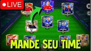 🔴  Live FC Mobile 26! Mande seu time + Gameplay com CR7 117