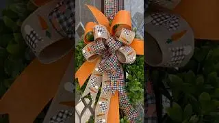 Как завязать бант для весеннего венка / Ramon At Home