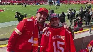 Minnesota boy surprised with tickets to AFC championship