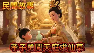 終南山腳驚天秘聞！未婚女吞仙桃懷仙胎，五歲孝子闖天庭求藥，王母怒懟後竟哭著賜仙露#民间故事 #民间故事合集 #故事分享 #故事頻道 #弘扬正能量 #涨知识 #正能量