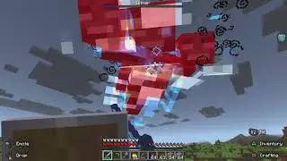 2 Noobs trying to survive a Wither Ft:@Finfortnite-x5l  #Minecraft #wither #minecraftwither 