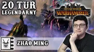 Legendarny Poziom 20 Pierwszych Tur Wielki Kataj - Zhao Ming Total War Warhammer 3 PL