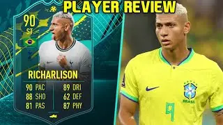 JOGO BONITO! 🇧🇷 90 MOMENTS RICHARLISON PLAYER REVIEW! FIFA 23 ULTIMATE TEAM