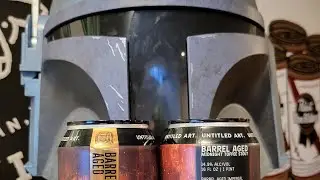 Brew to Review - Untitled Art/Angry Chair Brewing - Barrel Aged Midnight Toffee Stout