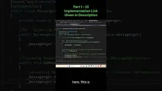 Dependency Injection(DI) Implementation in C#.Net -  Part 2  | FAQ | Important Interview Question