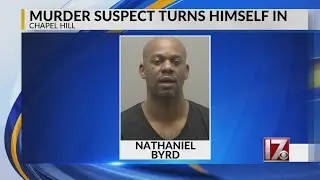 Chapel Hill murder suspect turns himself in