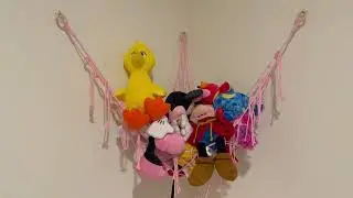 Обзор гамака для мягких игрушек Miralam Stuffed Animal Hammock Corner Net