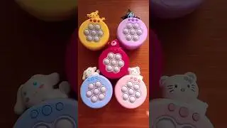 My collection 7 key push pop it game  #trending #popitgame #sanrio #fidget #funny #kawaii #shorts