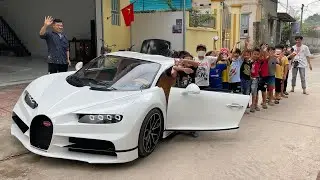 Homemade chiron bugatti experience.  Try bugatti's music system