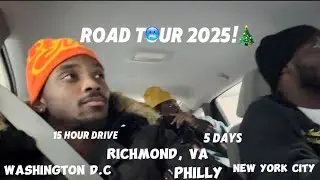 5 DAYS 5 NIGHTS ROAD TRIP VLOG| Christmas in New York🎄road tour 2025