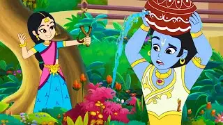 राधा ने फोड़ दी कान्हा की मटकी | Kanha: Morpankh Samraat