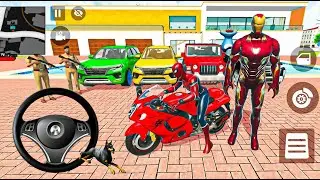 🖼 ❄️ Indian Thift Auto Android Game 🌿 Police & Spiderman Game😍 McQueen Car & Bike Showroom