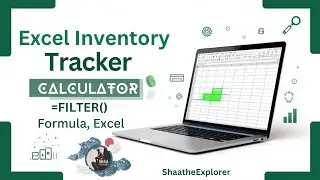 How to Create  Excel Inventory Tracker Using FILTER | Inventory Tracker உருவாக்குவது எப்படி?