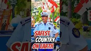 MONACO became the SAFEST COUNTRY - Basically 0% Crime Rate #shorts #monaco