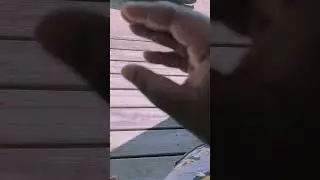Rhythmic Hand Dance on Wood Deck#handdance #rhythmic #decklife #outdoorentertainment