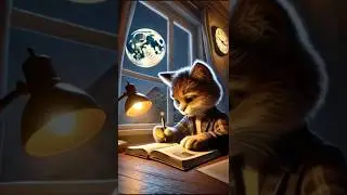 A cat's inspirational journey 🐾📖