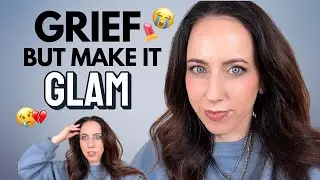 💄 GRWM: Grief but Make It Glam | Cool Toned Makeup + Inner Child Healing + Emotional Chaos