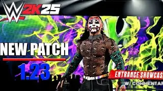 Jeff Hardy Returns in WWE 2K25! (Patch 1.23) | Entrance Showcase + Classic Commentary DLC