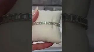 emerald cut tennis bracelet