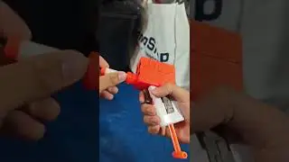 Custom weapon demonstration: The Chill-o-Lantern (Minecraft snow golem nerf gun)