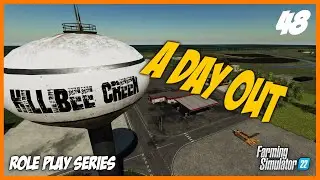 An EXPENSIVE Day OUT to Hillibee Creek | Farming Simulator 22 ULTIMATE ROLEPLAY Vlog 48