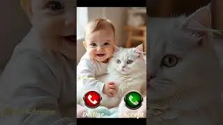 Cat love cute baby #myshortvideo #ringtone #baby #cat #ringtonelover
