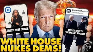 Trump White House NUKES Democrats CRINGE Dancing TikTok Video from Space | BRUTAL Ratio 🔥