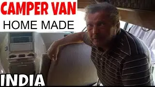 Homemade Indian Campervan for 100 000 Rupees - INDIA