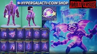 Multiversus. Hypergalactic Coin Shop. All Items Showcase Plus Event Rewards