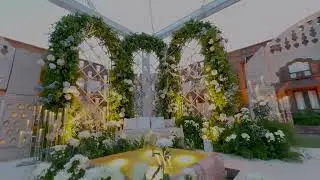 Traditional Style Nikkah Decor Theme | Mandap Design Decoration | Serena Hotel Event