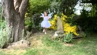 FROZEN FAIRY PALE BLUE FAIRY DRESS UP COSTUME FOR GIRLS