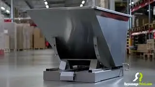 Benne auto basculante inox | Rayonnage Priv&eacute;