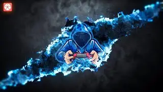 How to Make Gaming Intro in Kinemaster Android || Slash Logo Reveal Intro in Kinemaster