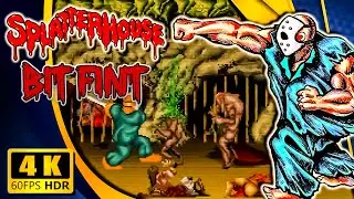 SPLATTERHOUSE I -1988 Arcade Horror Game | Прохождение На РУССКОМ | 60 FPS