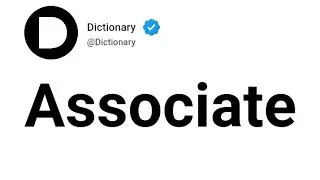 Associate Meaning In English