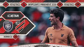 COLETIVA P&Oacute;S-JOGO | JO&Atilde;O CORREIA E CLAUDINHO | CIANORTE 1X1 ATHLETICO | CAMPEONATO PARANAENSE 2026